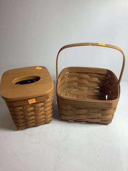 2 Longaberger Baskets
