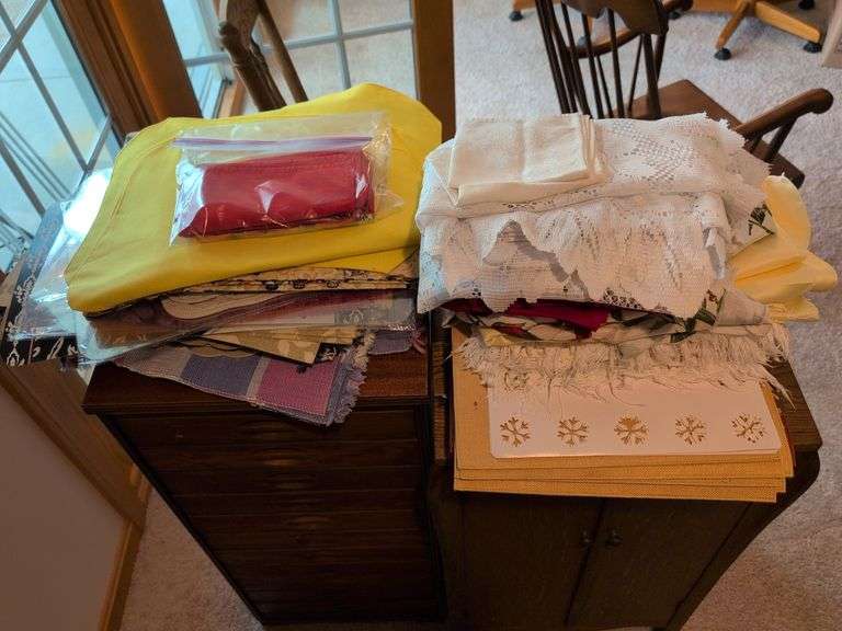 Assortment of placemats