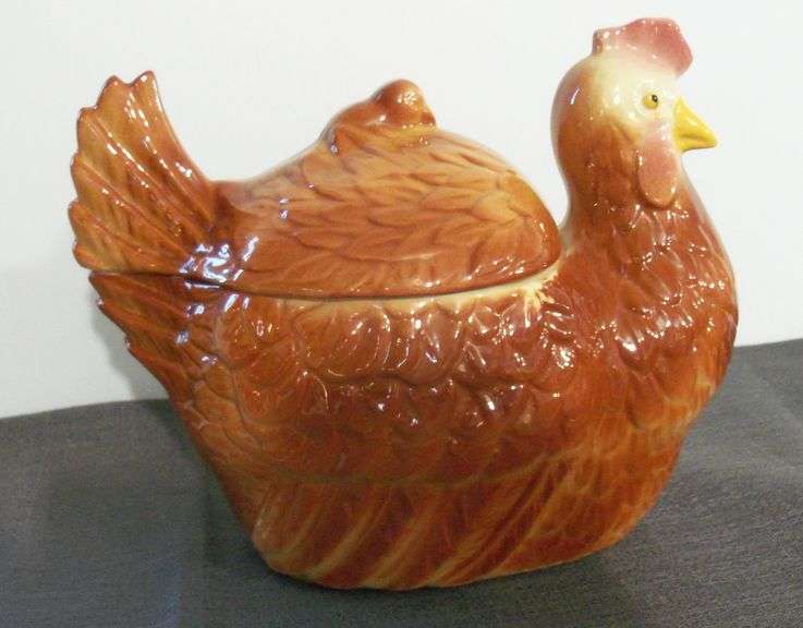 FREDERICKSBURG CHICKEN COOKIE JAR