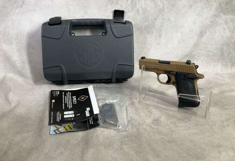 Sig Sauer P938 9MM serial #52G022746