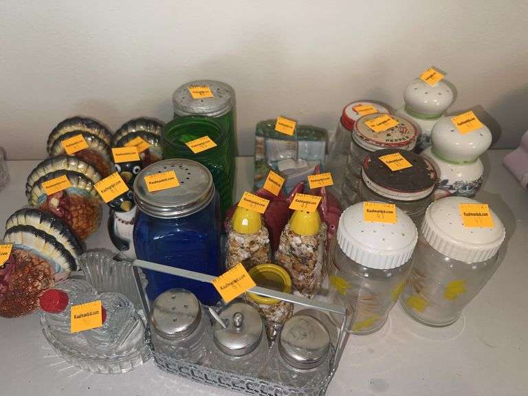 Assortment of Salt and Pepper Shakers