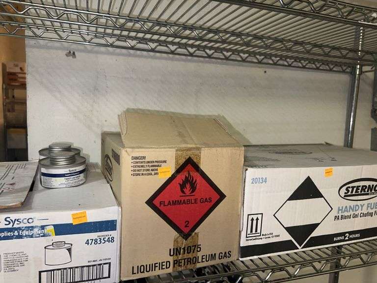 Large Assortment of Chafing Fuel