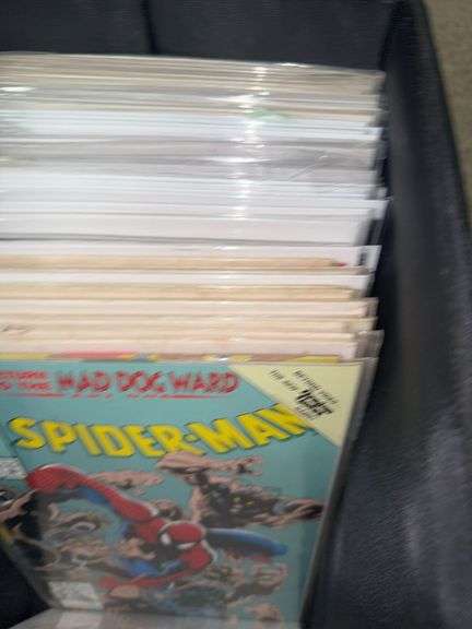 Large Assortment of Marvel Wolverine, Ghost Rider, and Spiderman Comics