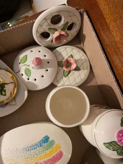 Assortment of decorative dishes