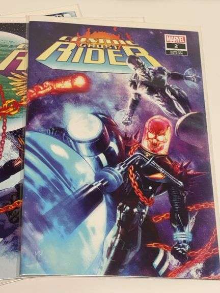 (7) Marvel Cosmic Ghost Rider Comics (3 Are Variant Editions)