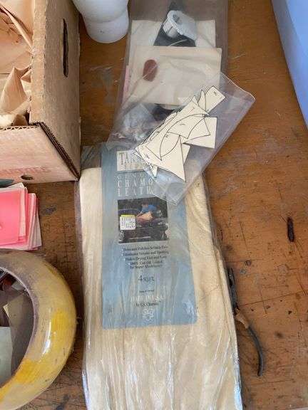 Large lot of stained glass pieces/ parts