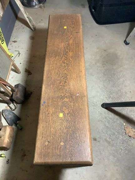 Heavy Duty Oak Bench