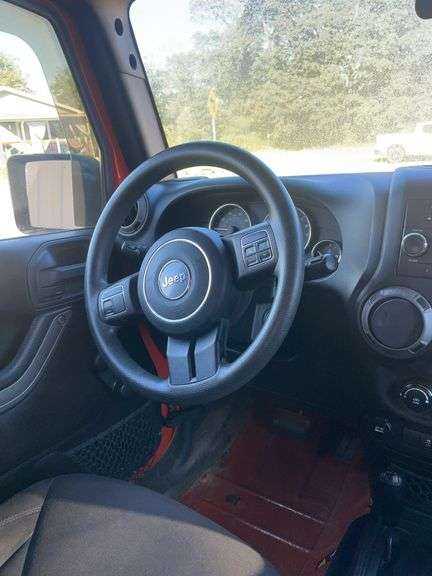 2015 Orange 4D Jeep Wrangler