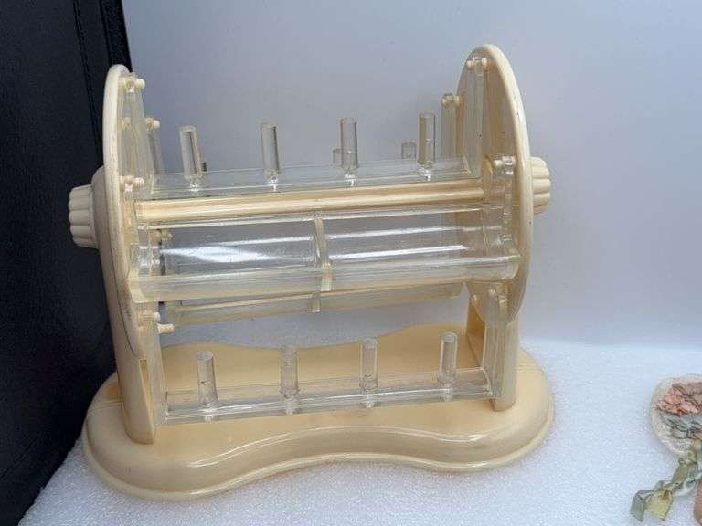 Merry Wheel & Bobbin Holder, Poodle  Iron On, Wooden Needle Holder And More