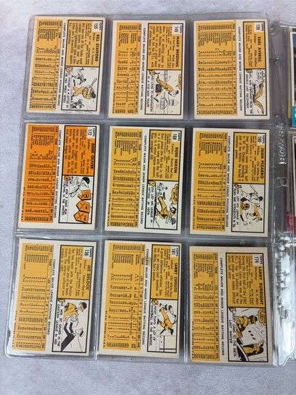 1963 Topps BB 45 Card Lot - Nice - EX- to EXMT