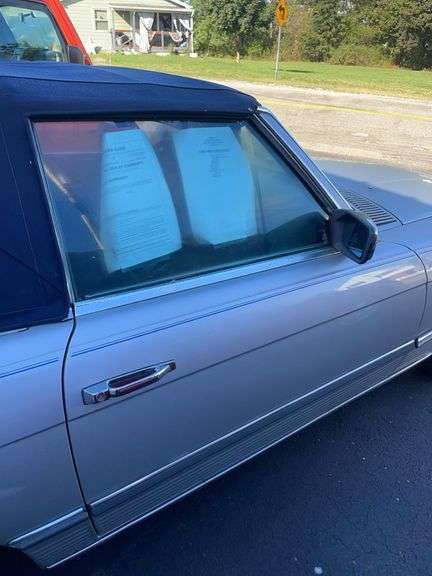 1980 Silver 2D 450SL Mercedes Benz