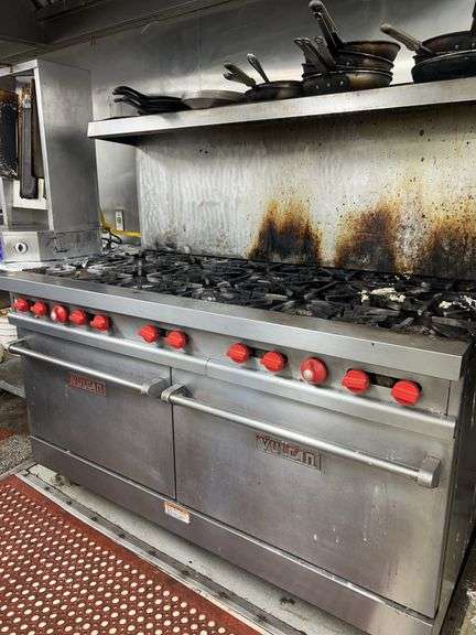 Vulcan Stainless Steel Commercial GAS Stove/Oven