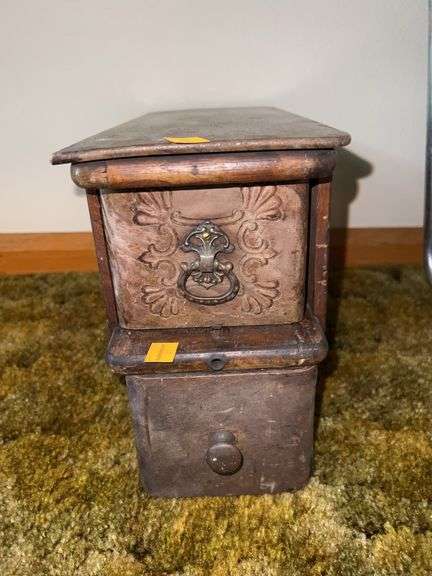 Wooden Sewing Machine Drawers