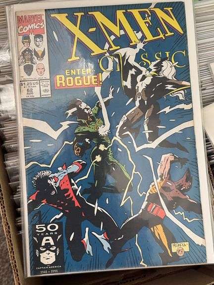 (2) Boxes of Assorted Marvel and DC Comics