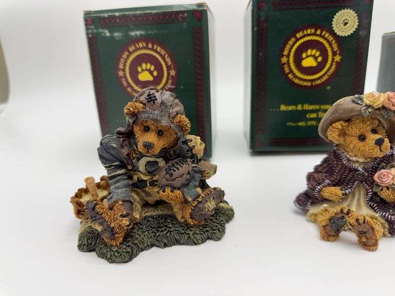 3 Boyds Bears From the Bearstone Collection