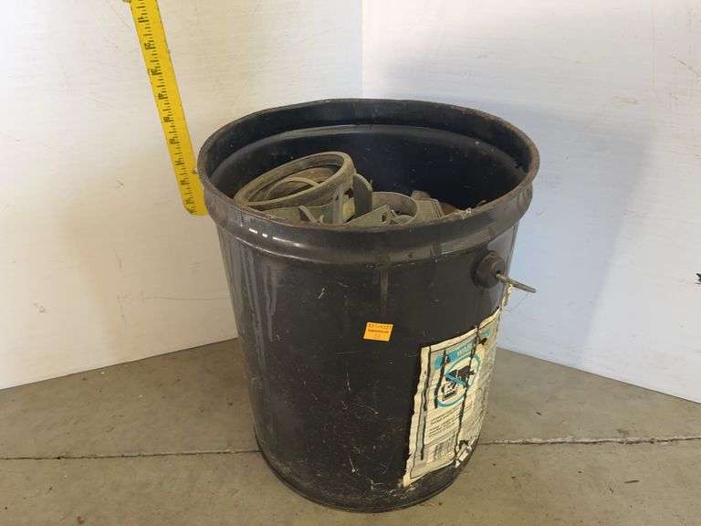 Chain Link Fence Parts, 5 Gallon Bucket