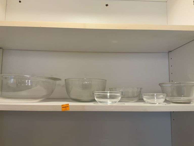 6 Glass Bowls