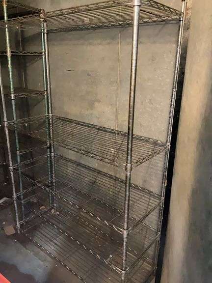 Metal Wire Shelving Unit ( 5 Shelves)