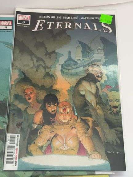 (17) Marvel Comics (Includes The Infinity Gauntlet, Thanos, The Eternals, and Black Knight)