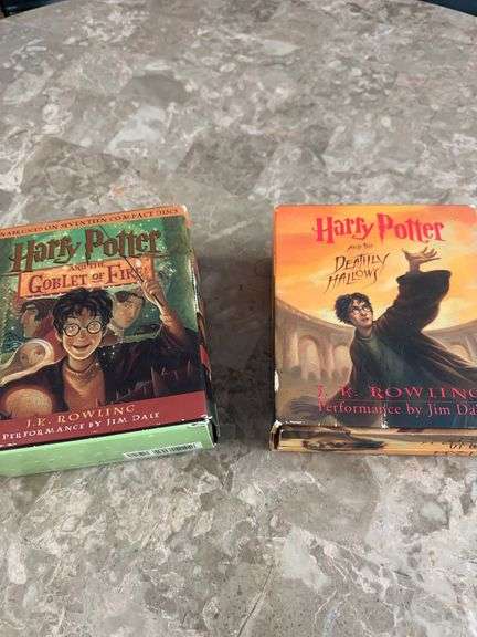 2 Harry Potter CD Audio Books