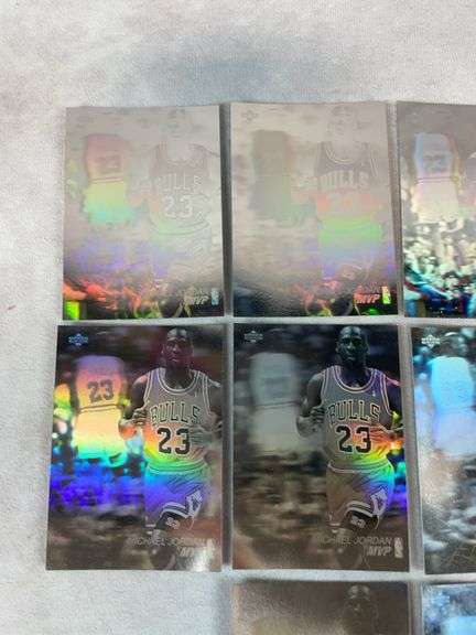 Michael Jordan Upper Deck holograms 10 count