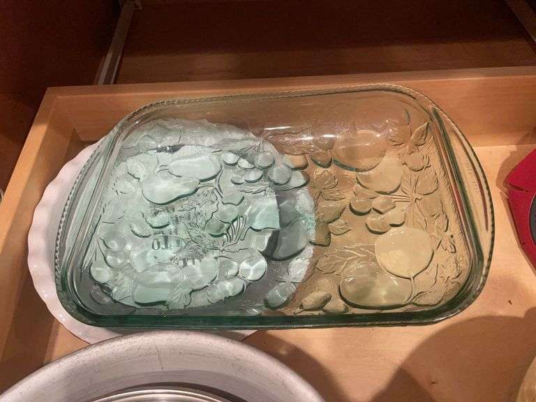 Serving dishes, mixing bowls, cake pans & more