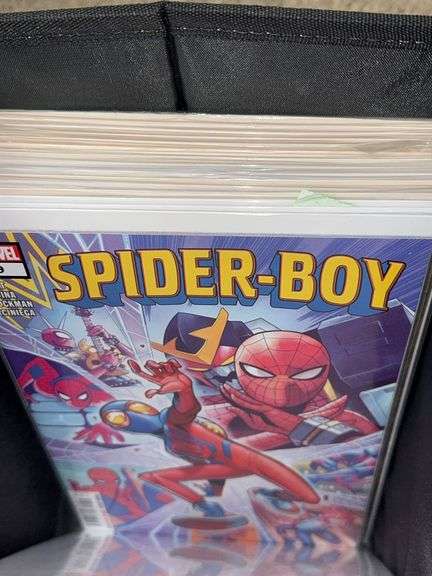 Large Assortment of Marvel Wolverine, Ghost Rider, and Spiderman Comics