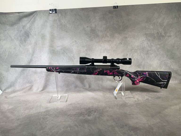 Savage Axis 243 Win Serial # J690488 with 3x9x40 Bushnell Scope