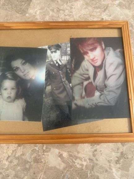 Rare photos of Elvis Presley and Priscilla One Signed by Elvis Presley