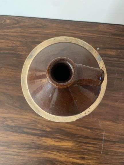 Stoneware crock jug - 12" tall
