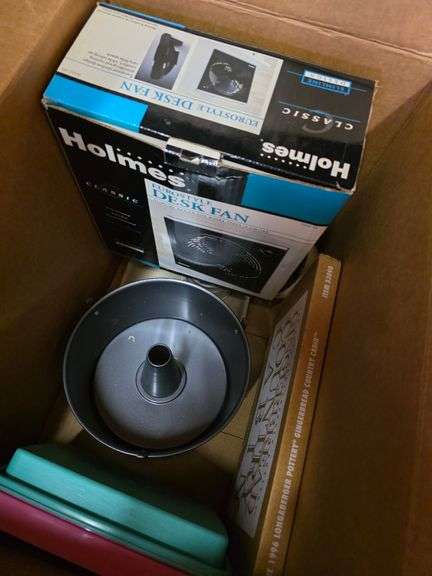 Coffee maker, kitchen wares, Rubbermaid tub