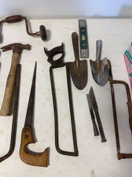 Flat of hand tools - see photos