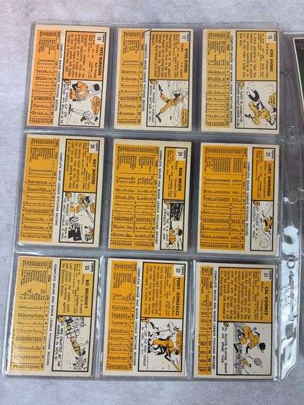 1963 Topps BB 45 Card Lot - Nice - EX- to EXMT