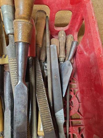 Assortment of chisels