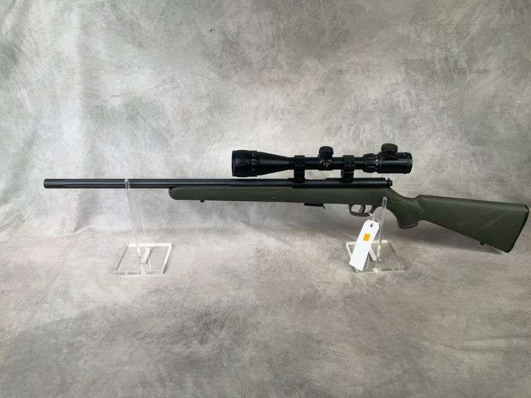 Savage Model 93R17 .17 HMR Serial # 2501064 with 4x16x50 Center Point Scope