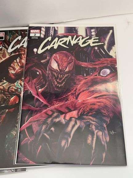 (8) Marvel Carnage and Venom Comics