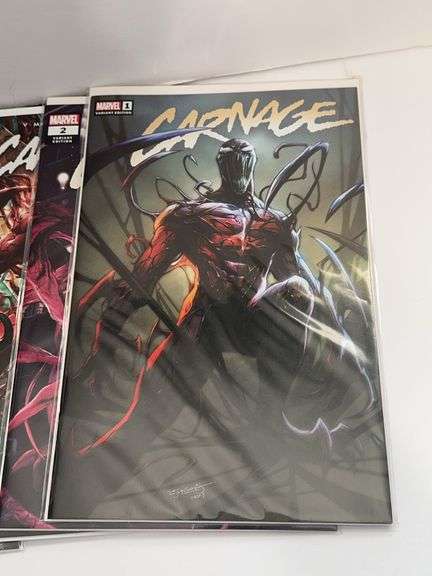(8) Marvel Carnage and Venom Comics