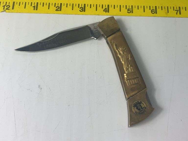 1986 Centennial Statue of Liberty Pocket Knife