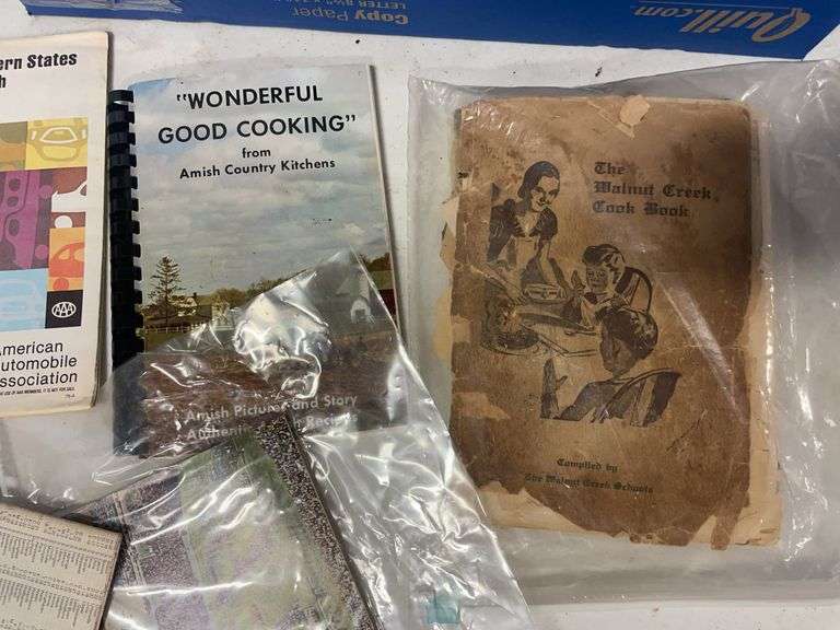 Vintage magazines, books, and more