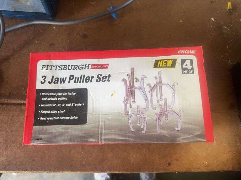 Pittsburgh Automotive 3 Jaw Puller Set