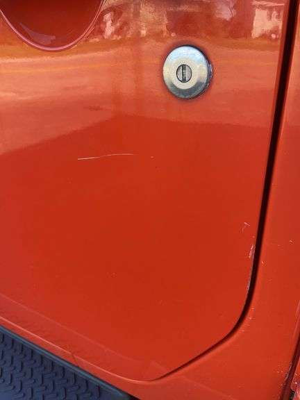 2015 Orange 4D Jeep Wrangler