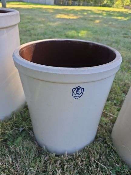 Set of 5 crocks 2,3,4,5,10