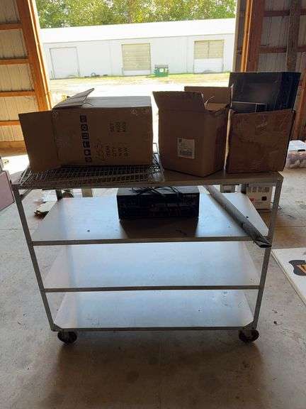 Metal Cart and other misc.