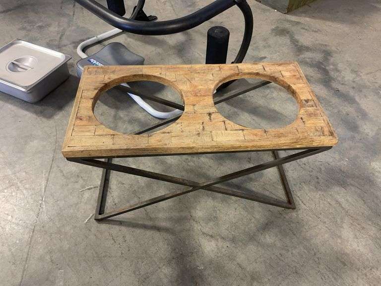 Dog food holders, ab machine, and food warmer insert