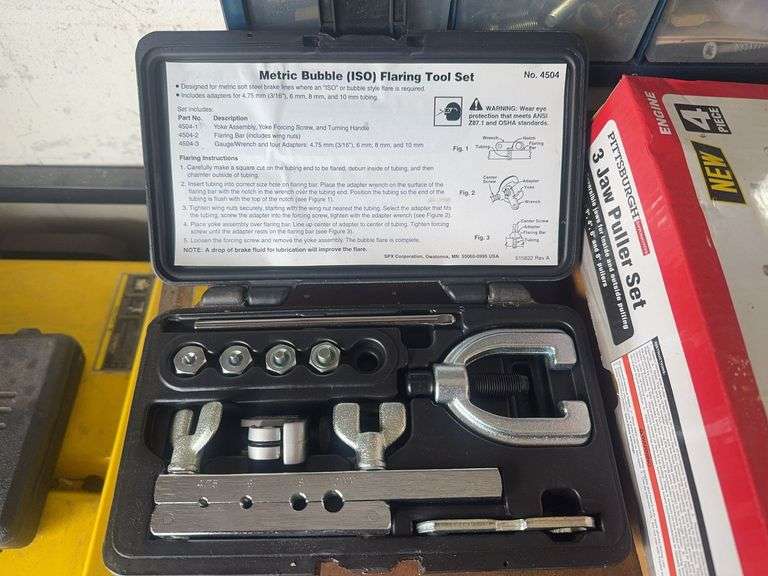 Metric Bubble Flaring Tool Set