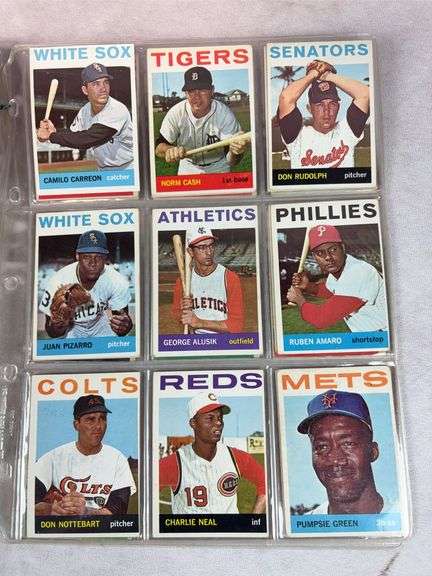 1964 Topps BB 43 Card Semi-HI Lot Nice  EX- to EXMT