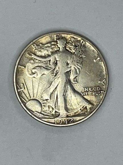 1942 Walking Liberty Half Dollar