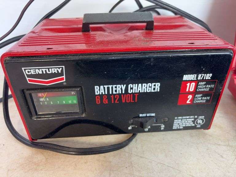 Century battery charger, rethreading set, and rotozip tool