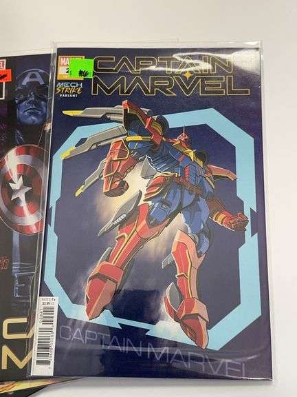 (7) Marvel Captain Marvel Comics