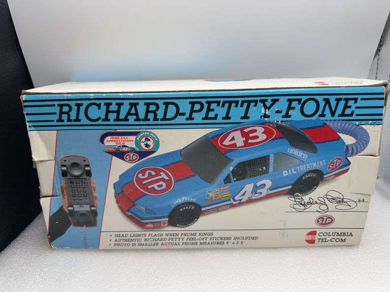 Vintage Richard Petty Fone In Box